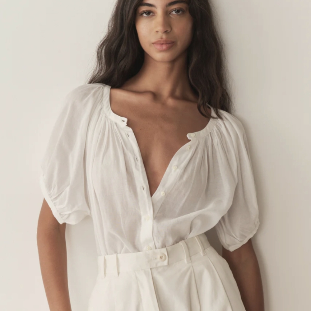 Doen June Top In Salt XS